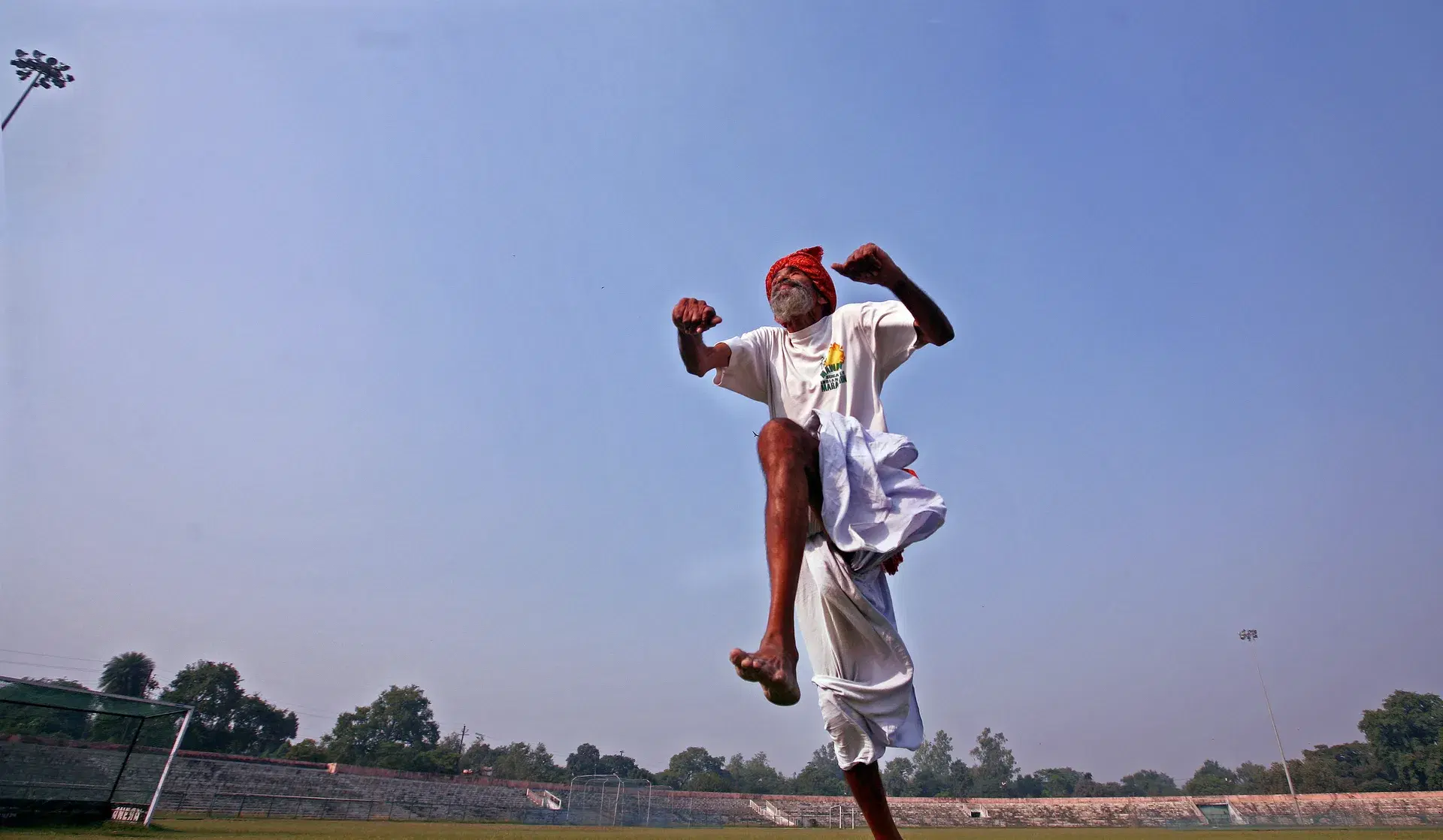 A CENTARIAN WHO RAN MARATHONS