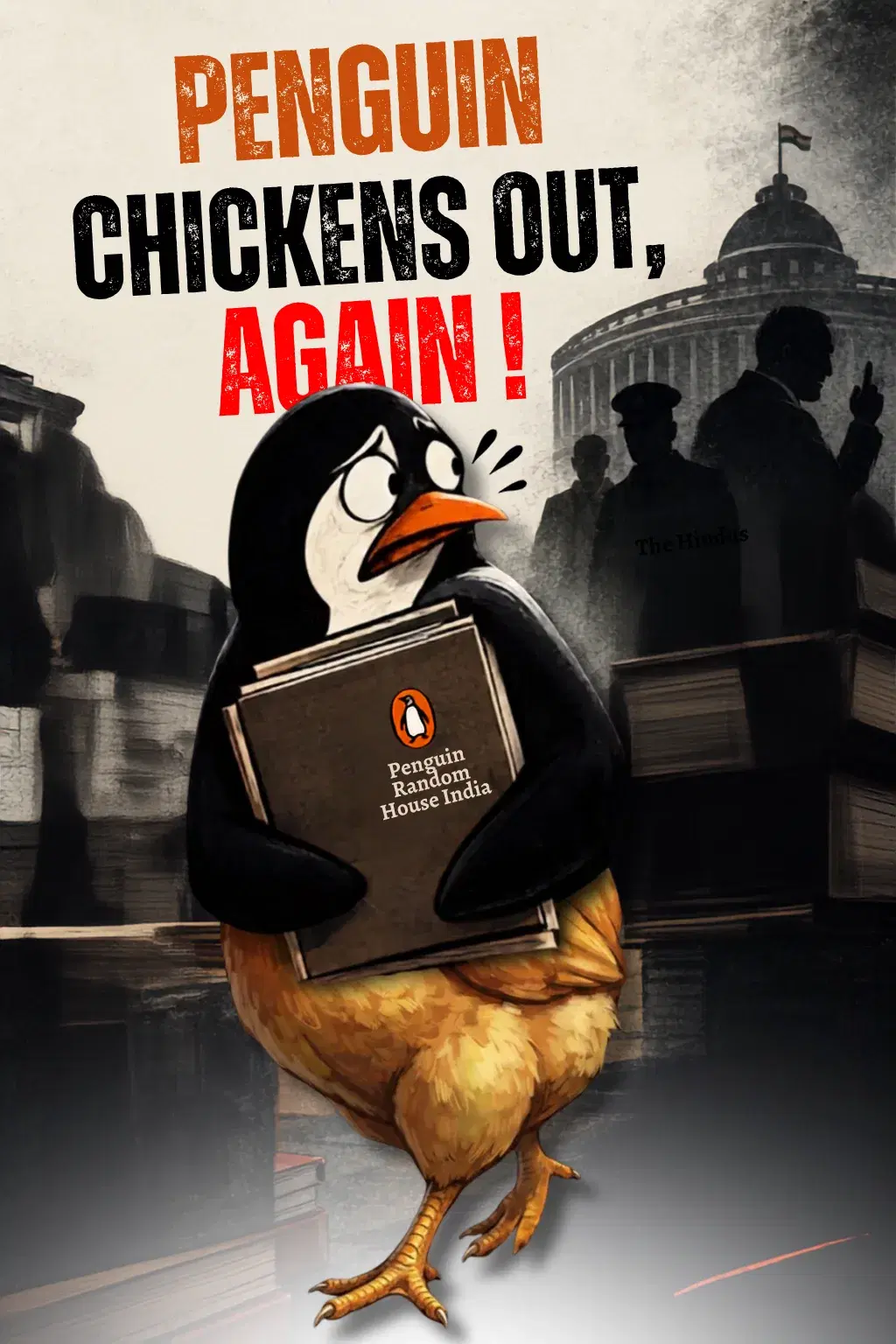 PENGUIN CHICKENS OUT, AGAIN!
