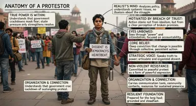 Anatomy of a Protester